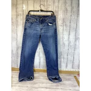 AG Adriano Goldschmied Men's Jeans Size 33x34 Blue Denim Made in Mexico